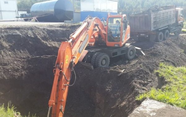 Рытье и разработка котлованов. Услуги экскаваторов - Киров, цены, предложения специалистов