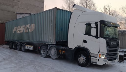 Контейнеровоз Перевозка 40 футовых контейнеров взять в аренду, заказать, цены, услуги - Слободской