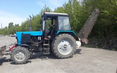 Поиск тракторов с барой грунторезом и другой спецтехники - Омутнинск, заказать или взять в аренду