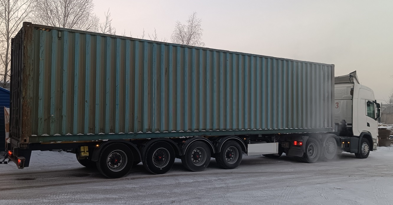 Контейнеровоз для перевозки контейнеров 20 и 40 футов в Малмыже